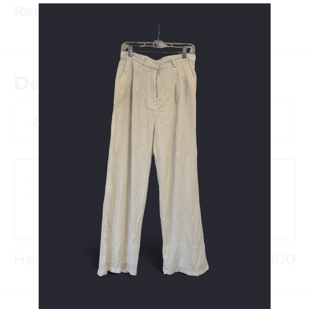 En Creme Elegant Cream Trousers